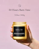 M&SENSE Neroli Tea Scented Candle, 7.05oz 50 Hours Long Lasting Burn 2 Wick Non Toxic Natural Soy Wax Candle for Women, Slow Burning Home Fragrance Gifts for Stress Relief & Relaxing by CozyNest Decor