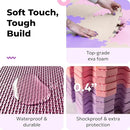 MioTetto Foam Floor Tiles for Kids - Non-Toxic Soft Comfortable Baby Play Mat, Thick Tummy Time Mat, Interlocking Foam Tiles for Development & Crawling, Soft Cushioned Play mat for Babies 6-12 Months by TinyTreasures Baby Boutique