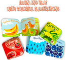 BabyBibi Floating Baby Bath Books for Baby. Kids Learning Bath Toys. Waterproof Bathtime Toys for Toddlers. Kids Educational Infant Bath Toys. (Set of 4: Color Recognition Bath Books) by TinyTreasures Baby Boutique