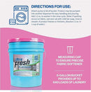 Ultra Fresh 5 Gallon Platinum Fabric Softener for All Machine Types, Liquid Laundry Softener, Up to 640 Loads, Fragrance & Dye Free by CozyNest Decor