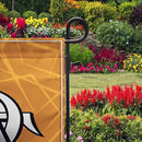 Alpha Tau Omega Licensed Flag Garden 12x19 inches Flag Banner Yard Decor Outdoor Decoration (Alpha Tau Omega