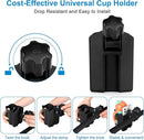 Accmor Stroller Cup Holder with Phone Holder, Universal Cup Holder, Bike Cup Holder, 360° Rotatable Large Caliber Drinks Holder for Stroller, Bike, Wheelchair, Walker by TinyTreasures Baby Boutique