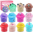 Butter Slime Kit for Girls and Boys 11pack with Scent,Stretchy and Non-Sticky,Stress Relief Fidget Toy,Birthday Gift and Party Favors Easter Basket Stuffers Christmas Party Supplies by TinyTreasures Baby Boutique