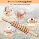 6 Pcs Wood Therapy Massage Tools, Meifuly Professional Complete Maderotherapia Wooden Massager Kit for Body Shaping, Lymphatic Drainage, Muscle Pain Relief, Anti-Cellulite (with Storage Bag) by CozyNest Decor