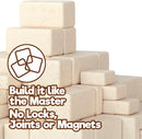 Taksa Toys Arch-Kid-Tech Ancient Mayan Pyramid Architecture STEM Building Blocks - 102-Piece Educational & Stackable Learning Set for Kids, Indoor Architectural Kit - Montessori Toys for 7+ Years Old by TinyTreasures Baby Boutique
