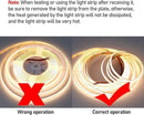 24V COB LED Strip Light Warm White 3000K 5M/16.4ft 2400LEDs Waterproof IP65 Uniform Glow CRI 93+ Flexible LED Tape Lights for DIY Cabinet Bedroom Kitchen Home Decor(No Power Supply) by GreenHaven Gardens