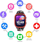 PlayZoom 4 Kids Smartwatch, Educational Tech Toy – 25+ Games, Selfie Camera, Audiobooks, Step Tracker, Water‑Resistant, Parental Controls, Long Battery, Ages 4‑12 by TinyTreasures Baby Boutique