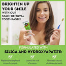 MOUTHWATCHERS Whitening Fluoride Free Naturally Sourced Toothpaste, 4 Tubes, 3 oz Each, for Sensitive Teeth and Gums, Fresh Organic Mint and Propolis, by Dr. Plotka's by CozyNest Decor