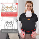 Baby Wraps Carrier Sling, Baby Carrier for Newborns and Toddlers,Skin-Friendly and Soft Front Baby Carrier Wrap Perfect Baby Gifts by TinyTreasures Baby Boutique