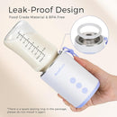 Portable Bottle Warmer Travel Baby Bottle Warmer for Breastmilk On The Go Travel Bottle Warmer Leak-Proof 2 Modes Fast Heating Three 3800mAH Battery Capacity to Meet Your All-Day Needs by TinyTreasures Baby Boutique
