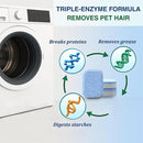 Washing Machine Cleaner, Septic Safe Washer Descaler Tablets for Removing Pet Hair, Odors, Residue, Suitable for HE Front Loader, Top Load, 1 Year Supply, 24 Pack (For Pet Owner) by CozyNest Decor