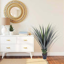 44inch Artificial Agave Plant Potted Plants Fake Agave Plant for Home Office Garden Indoor Outdoor Decoration (2PACK) by CozyNest Decor