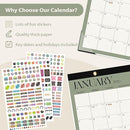 Desk Calendar 2025-2026, Runs Until December 2026 - Large Size 17" x 12" Desktop/Wall Monthly Calendar with To Do List, Personal Desk Calendar Planner for Home, School, Office by TinyTreasures Baby Boutique