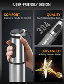 Immersion Blender Handheld GAVASTO Hand Blender,20 Speeds and Turbo Mode Hand Mixer, 3-in-1 Heavy Duty Copper Motor Stainless Steel by TinyTreasures Baby Boutique