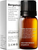 Gya Labs Bergamot Essential Oil - 0.34 Fl Oz - 100% Pure and Natural Bergamot Aromatherapy Essential Oil Uplifts Mood for Emotional Balance, Soothes Skin, Diffuser & Candle Making Scent by CozyNest Decor