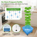 BAOSHISHAN Vertical Hydroponic Garden Tower, 40 Pods 8 Tiers Hydroponics Tower Outdoor, Vertical Hydroponic System with Water Pump for Vegetable Herb Fruit by GreenHaven Gardens