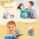 Eelexa Crochet Kit for Beginners, Crochet Animal Kits for Adults and Kids, Step-by-Step Video Tutorials and Easy Peasy Yarn, 3 Cats by TinyTreasures Baby Boutique