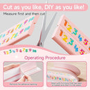 Edge Protector for Baby 6.5ft Soft Protective Foam Cushion Furniture Edge and Corner Guards Baby Child Proofing Cartoon Digital Pattern Odorless Safe for Table,Fireplace,Countertop by TinyTreasures Baby Boutique