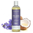 SoCal Suds & Company Baby Shampoo & Body Wash, 2-in-1 Organic Gel - Gentle Castile Soap with Vitamin-Infused Oils & Botanicals - Natural Care for Sensitive Skin & Body Hypoallergenic - 12oz Lavender by TinyTreasures Baby Boutique