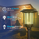 SmartYard 15-Lumen Solar Pathway Lights, Aluminum And Glass 6 Pack