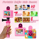Kids Camera, Waterproof Kids Digital Camera, Children Selfie Camera with 180°Flip Len, 20MP 1080P Sports Action Toy Underwater Camera for Pool Helmet, Birthday Gifts for Boys Girls Age 3-12 by TinyTreasures Baby Boutique
