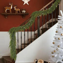 5FT Christmas Norfolk Pine Garland -1PCS, Artificial Pine Needles Garlands Faux Greenery Fake Garland for Holiday Fireplace,Table,Window,Stairs,Mante,Indoor Outdoor Decor by CozyNest Decor