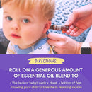 Oilogic Slumber & Sleep Roll-On Essential Oil for Babies & Toddlers - Gentle Aromatherapy Essential Oils, Mess-Free Comfort & Wellness Blends - Pediatrician-Tested Safe for Baby, .2 Fl Oz by TinyTreasures Baby Boutique