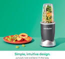 nutribullet Personal Blender for Shakes, Smoothies, Food Prep, and Frozen Blending, 24 Ounces, 600 Watt, Gray, (NBR-0601) by TinyTreasures Baby Boutique