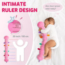 Sumobaby Infant Baby Musical Stuffed Animal Toys for 0-3-6-12 Months,Multi Sensory Toys with Crinkle and Rattles, Tummy Time Toys for Newborn Boys Girls, Caterpillar, Pink by TinyTreasures Baby Boutique