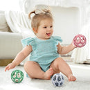 MCGMITT Sensory Balls for Baby, Food Grade Stretchy Silicone Infant Ball, Easy Grasp Ball for Babies 0-12 Months BPA-Free Montessori Learning Toy, Developmental Teething Toys Baby Shower Gifts by TinyTreasures Baby Boutique