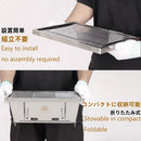 SUN-YE Charcoal Grill for IGT Table,Portable Grill with Carry Bag,Adjustable Furnace Burning Carbon Plate Height,Stainless Steel,Instantly Expands and Stores,1 Piece by GreenHaven Gardens