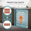 24 Inch Outdoor Beverage Refrigerator Cooler,Stainless Steel Wide Refrigerator for 210 Cans,Fit Perfectly for 24" Space Built-in Counter or Freestanding with powerful and quiet cooling system by CozyNest Decor