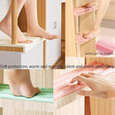 Bunk Bed Ladder Pads,Self-Adhesive Bunk Bed Ladder Cover Foam Padding,Traction Treads for Stair Steps,Soft Extra-Wide Edge Protector,Furniture 6.5 Ft Rice White by TinyTreasures Baby Boutique