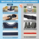 2025 New Safety Harness for Autism and Special Needs Child (3-6 yrs), Anti-Elopement Vest Harness with Light Reflector and Grab Handle for Active, Autistic ADHD Kids,Adjustable Tether Leash with Pouch by TinyTreasures Baby Boutique
