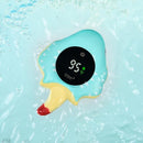 TKY Baby Bath Thermometer with Floating Toys - Digital Water & Room Temperature Monitor, Rechargeable Thermometer with Alerts for Newborn Bath Essentials, Infant Safety by TinyTreasures Baby Boutique