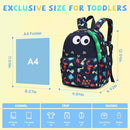 SUN EIGHT Preschool Toddler Kids Backpack Small 3D Cartoon Dinosaur Lunch Daycare School Bookbag Animal Travel Bags for Boy For 2-5 Years old（Cute Dinosaur） by TinyTreasures Baby Boutique
