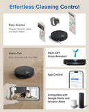 ECOVACS DEEBOT T50 PRO Omni Robot Vacuum and Mop, 3.19” Ultra-Slim, 15,000Pa Suction, ZeroTangle 2.0, TruEdge Edge Cleaning, AIVI 3D Obstacle Avoidance, Auto Mop Wash & Dry, Self-Emptying by CozyNest Decor