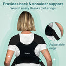 Koala Babycare Baby Carrier Wrap, Easy to Wear As a T-Shirt - Original Baby Carrier Newborn to Toddler - Sling One Size Fits All - Baby Wraps Carrier Up to 22lbs by TinyTreasures Baby Boutique