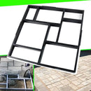 CJGQ 20"x20"x1.8" Plus Size Walk Maker Reusable Concrete Path Maker Molds Stepping Stone Paver Lawn Patio Yard Garden DIY Walkway Pavement Paving Moulds (8-Grid) by GreenHaven Gardens