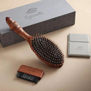 Premium Solid Wood Hair Brush, Nylon & Boar Bristle With Cushion Base, Exquisite Design, Detangling Hairbrush for all hair types by CozyNest Decor