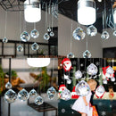 Crystalsuncatcher Clear Glass Crystal Ball Prism Feng Shui Lamp Hanging Drop Chandelier Pendants Suncatchers Pack of 12 pcs(20mm) by GreenHaven Gardens