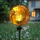 Fairy Solar Garden Light, Decorative Outdoor Statue, Moon Star Stake, Metal Sculpture for Yard, Lawn, Patio, Pathway, Housewarming, Birthday Gift for Mom, Grandma, Women (Fairy, 1) by CozyNest Decor