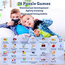 Goodatech Smart Watch for Kids 4-12 Years Boys Girls, 26 Puzzle Games,Camera,Video Music Player,Pedometer,Flashlight,Alarm Clock, Learning Education Toys Gifts (Blue) by TinyTreasures Baby Boutique