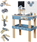 Wooden Tool Bench Toys for Kids Toddlers,Construction Workshop Tool Bench Toys, 51 Pieces Tool Playset with Play Tools Set for Girls & Boys Toddlers 3+ by TinyTreasures Baby Boutique
