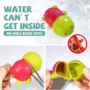 Hely Cancy Infant Bath Toys for 18 Months - No Hole Animal Bathtub Toys, Baby Bath Tub Toys by TinyTreasures Baby Boutique