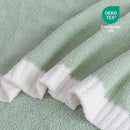 Soft Fuzzy Throw Blanket - Green Cozy Warm Knit Fluffy Plush, Lightweight & Breathable, Throw for Bed, Chair, Sofa, Couch, Outdoor, 50"X60", Oeko-TEX Certified by CozyNest Decor