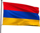 Armenia Flag 5x8FT Armenian National Polyester Flag With 2 Grommets For Patriotic Armenian Themed Festival Events Party Decoration(Armenia, 5x8FT) by GreenHaven Gardens