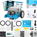 Makeblock mBot Robot Kit with Scratch Coding Box, STEM Projects for Kids Learn to Code with Scratch Arduino, Programmable Robot with 4 Programming Learning Projects, Gifts for Boys Girls Aged 8-12 by TinyTreasures Baby Boutique