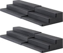SIMPLEMADE 3-Tier Spice Rack Organizer - Versatile Storage Shelf for Kitchen, Bathroom, Bedroom & Office, Set of 2, Expandable Black by CozyNest Decor
