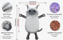 Microwave Heating Pad for Cramps Pain Relief, 17 * 9'' Moist Microwavable Stuffed Animal Period Menstrual Heating Pads for Cramps, Back, Neck Shoulder and Knee- Siamese Cat by CozyNest Decor